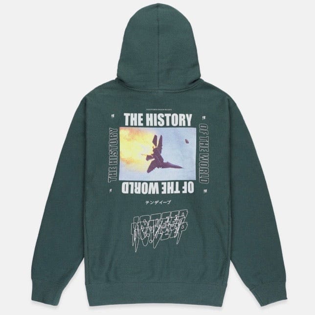 10 Deep History Of The World Hoodie (Green) - Image 3