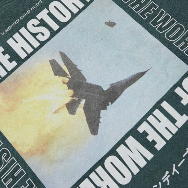 10 Deep History Of The World Hoodie (Green) - Image 4