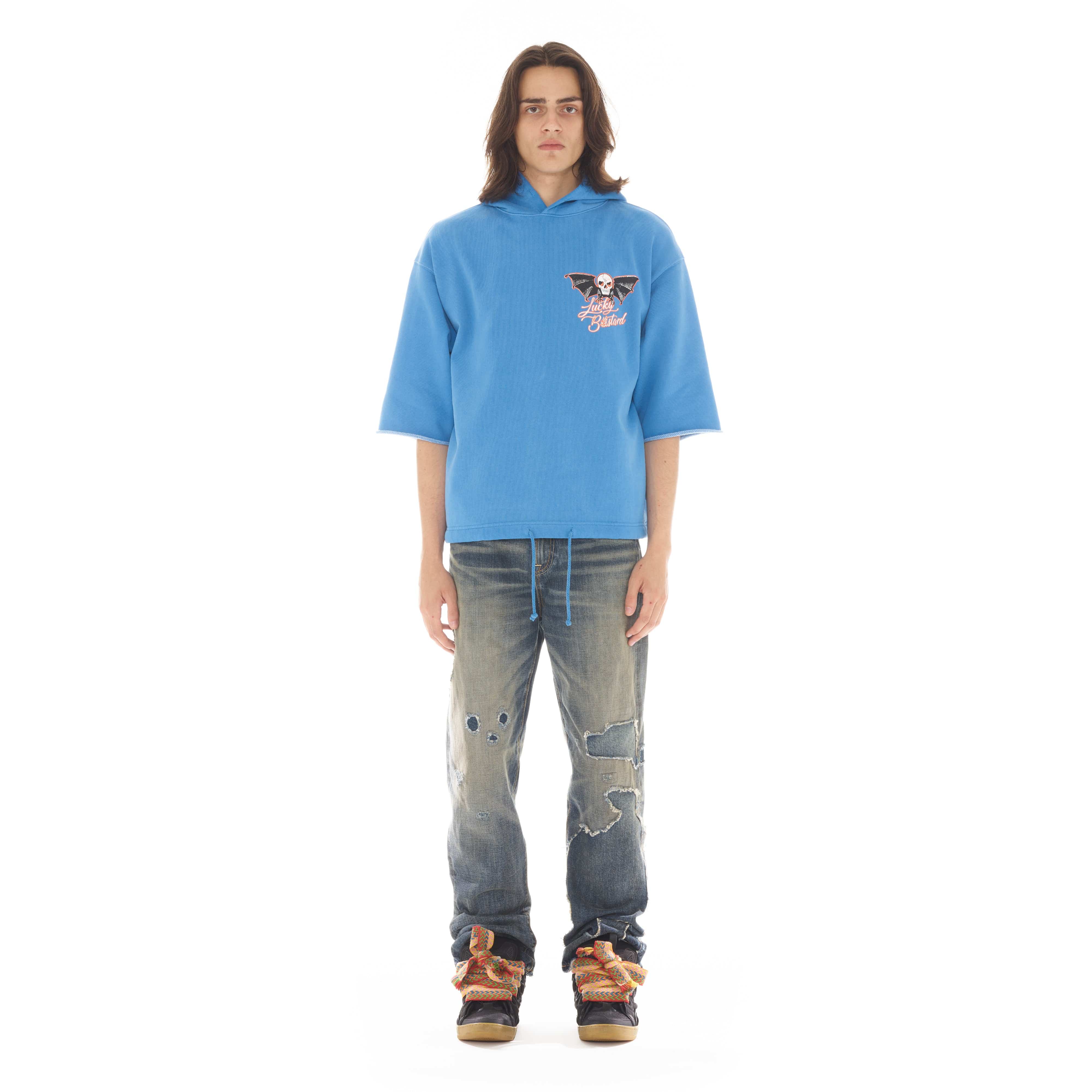 3/4 LUCKY BASTARD HOODIE IN LUCKY BASTARD - Image 4