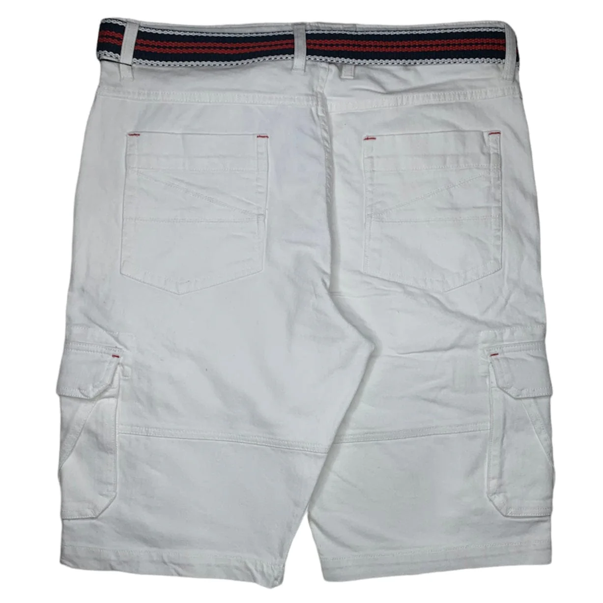 A. Tiziano Carlos Denim Short (White) - 72ATC1402 - Image 2