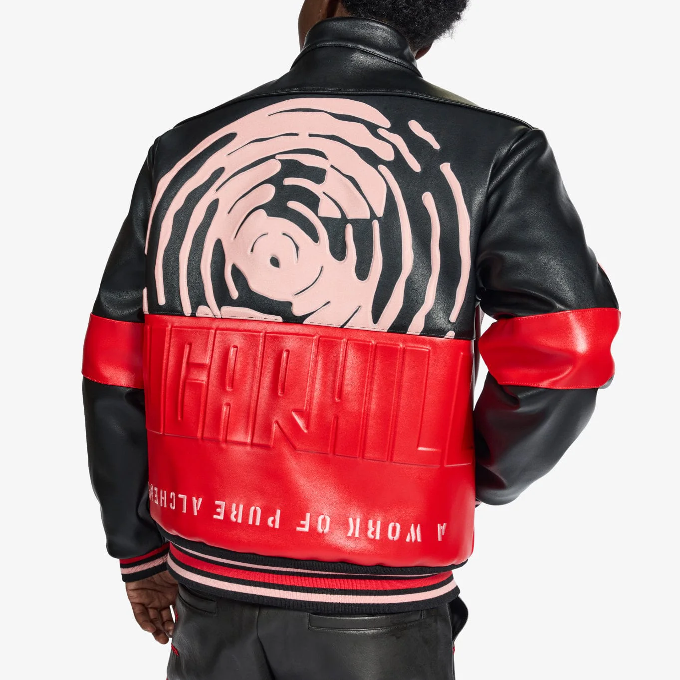 "Alchemy" Racer Jacket (black/red) - Image 3