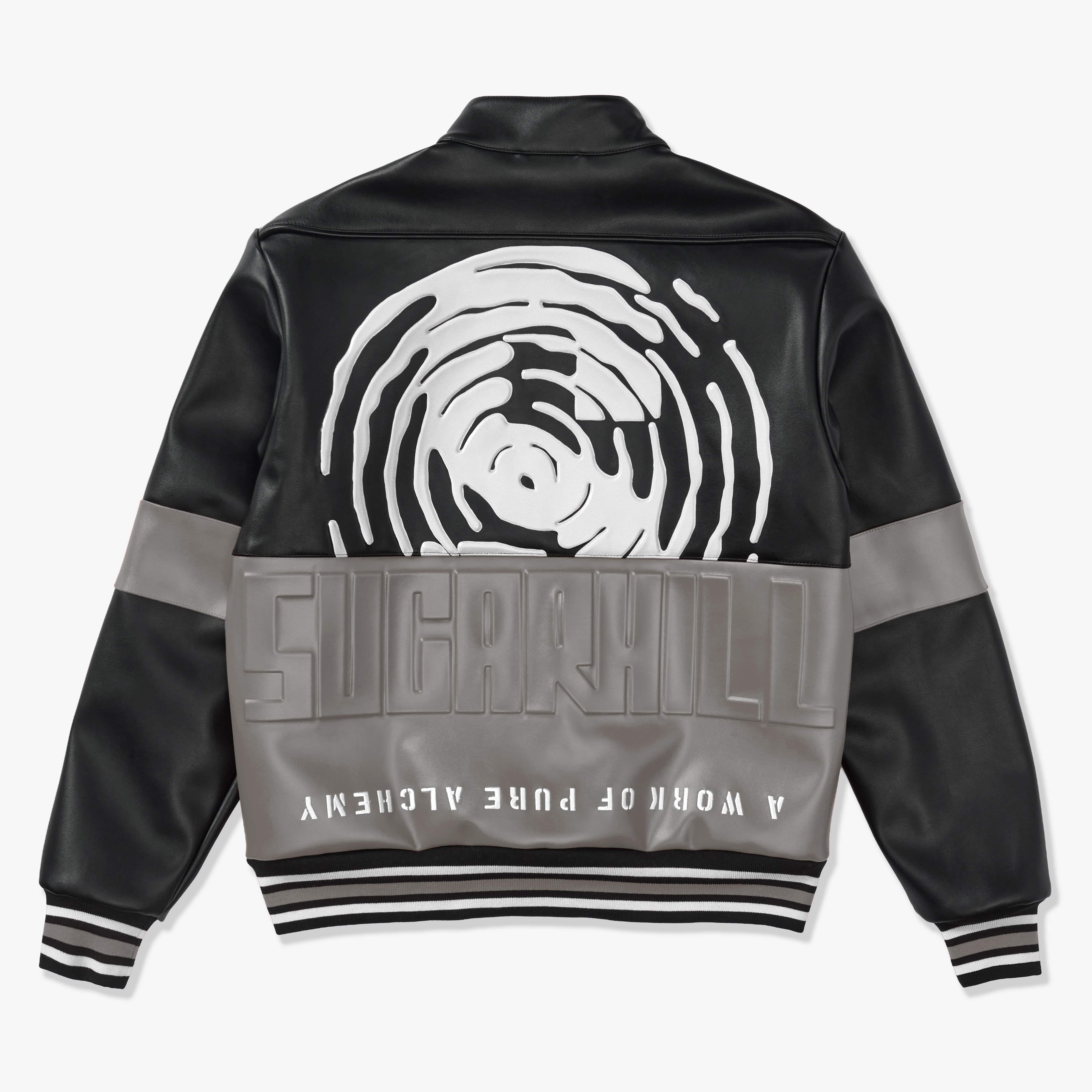"Alchemy" Racer Jacket (black/white) - Image 2