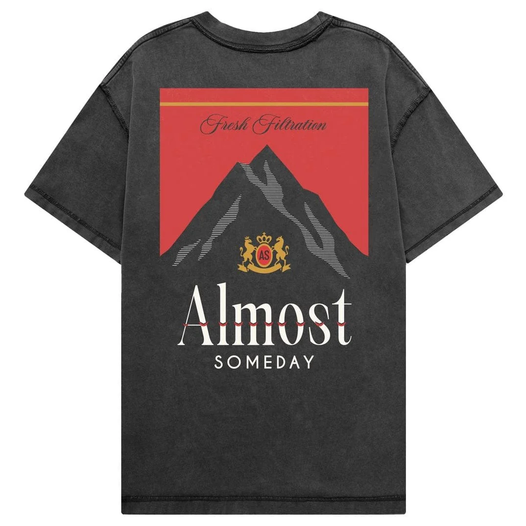 Almost Someday Alpine Tee (Black) AS-F25-030 - Image 2