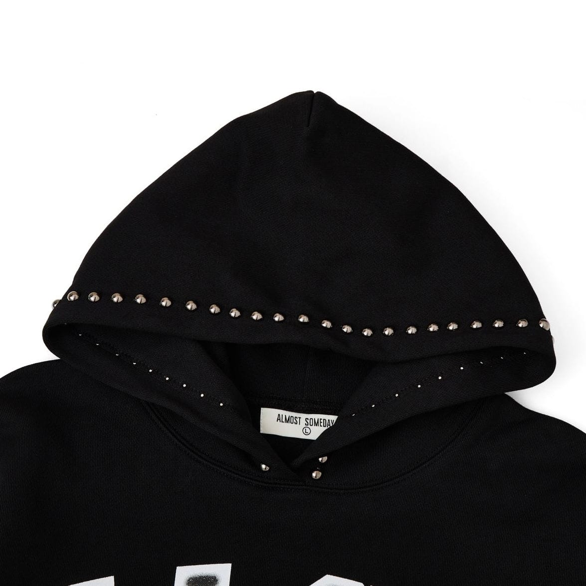Almost Someday Also Athletics Hoodie (Black) AS-H011 - Image 3