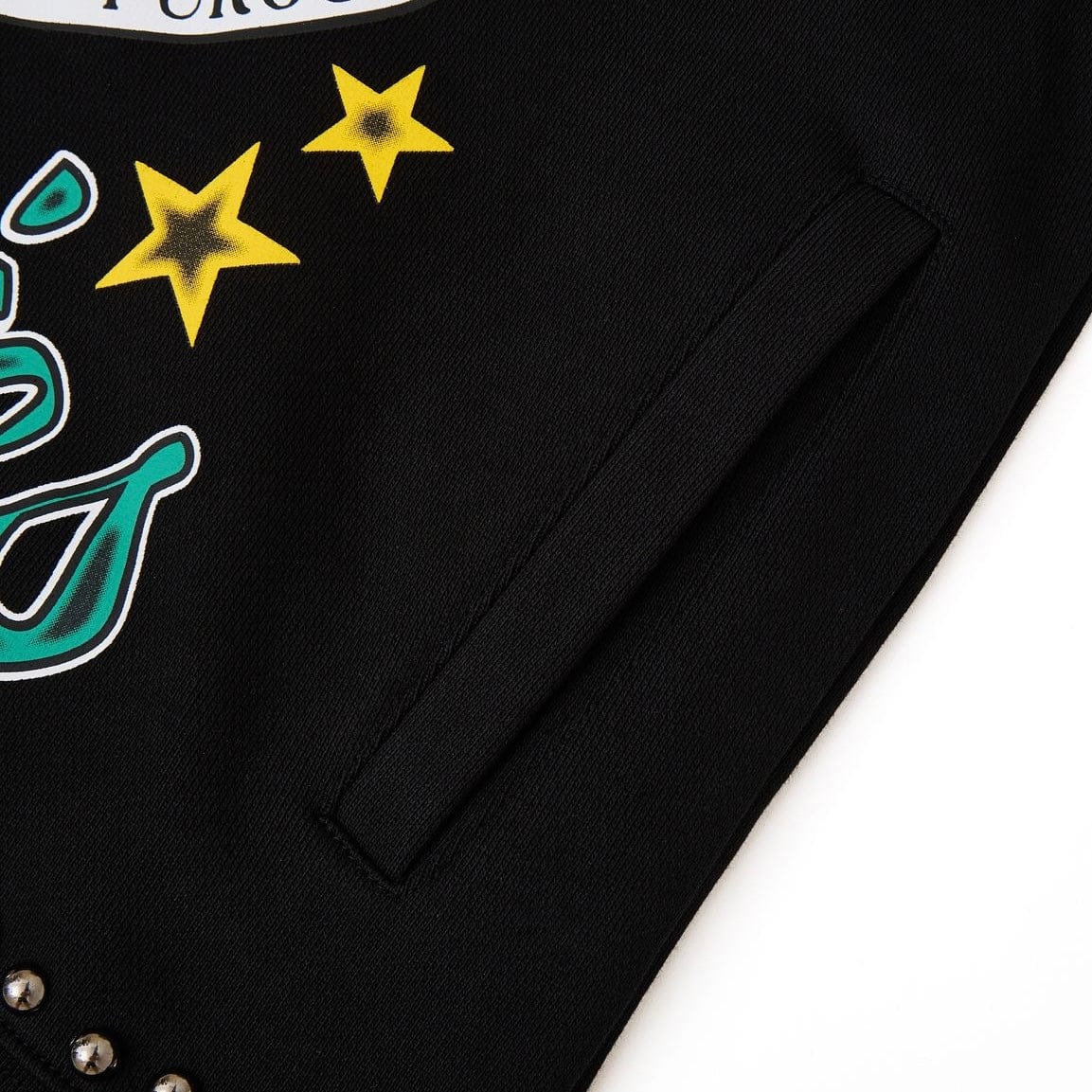 Almost Someday Also Athletics Hoodie (Black) AS-H011 - Image 8