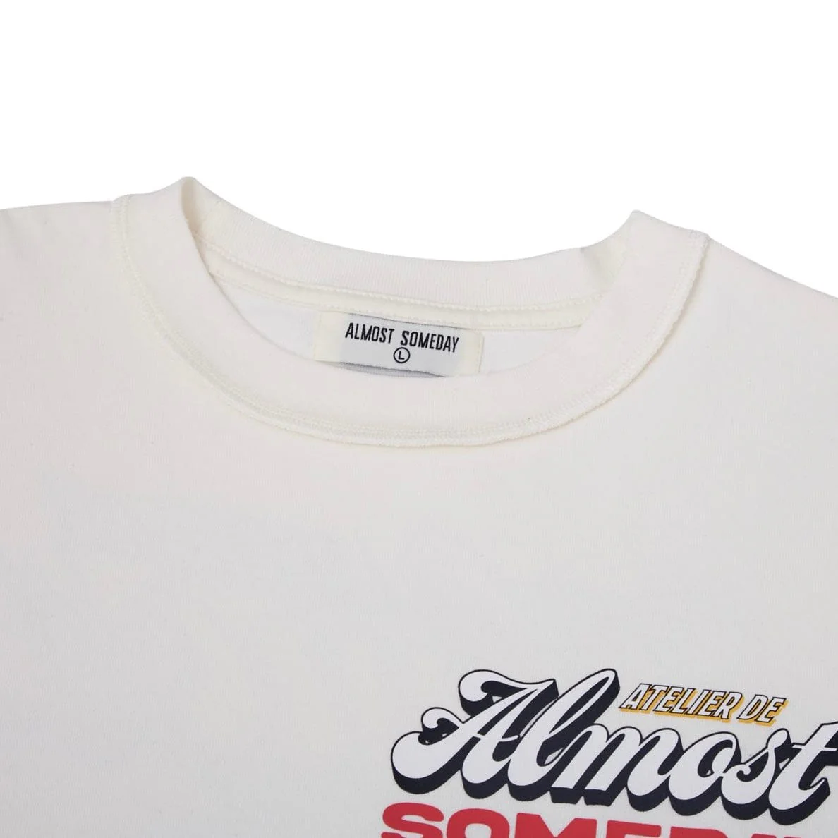 Almost Someday Atelier Tee (Cream) AS-H25-022 - Image 3