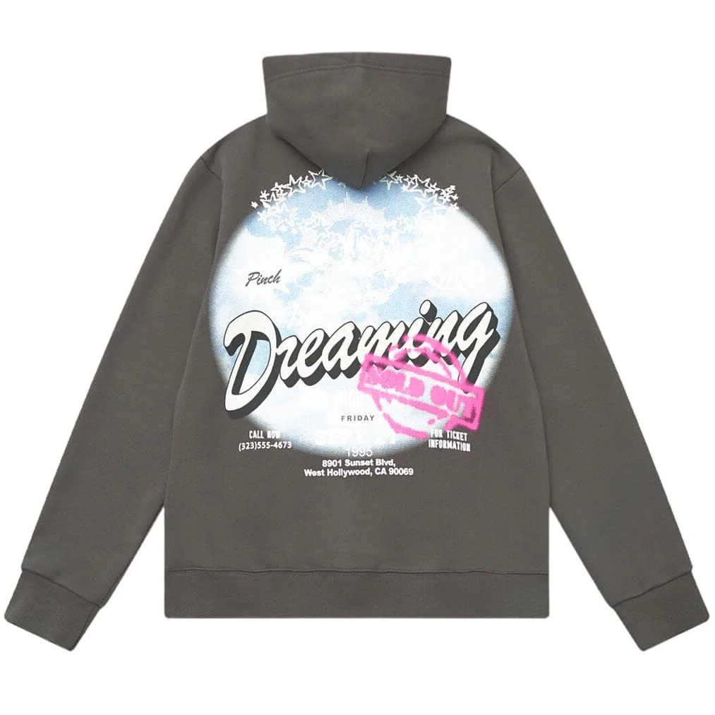 Almost Someday Dreaming Hoodie (Charcoal) C9-97 - Image 2