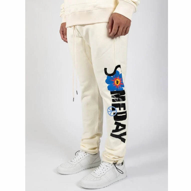 Almost Someday Foundation Jogger (Cream) ASC3-29 - Image 3