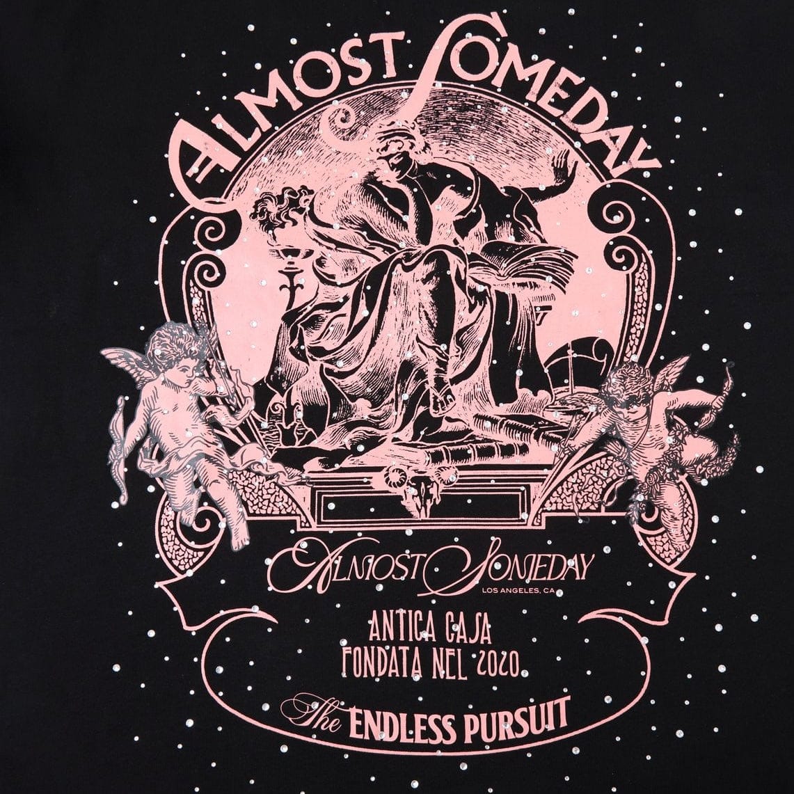 Almost Someday Lavish Tee (Black) AS-H25-027 - Image 6