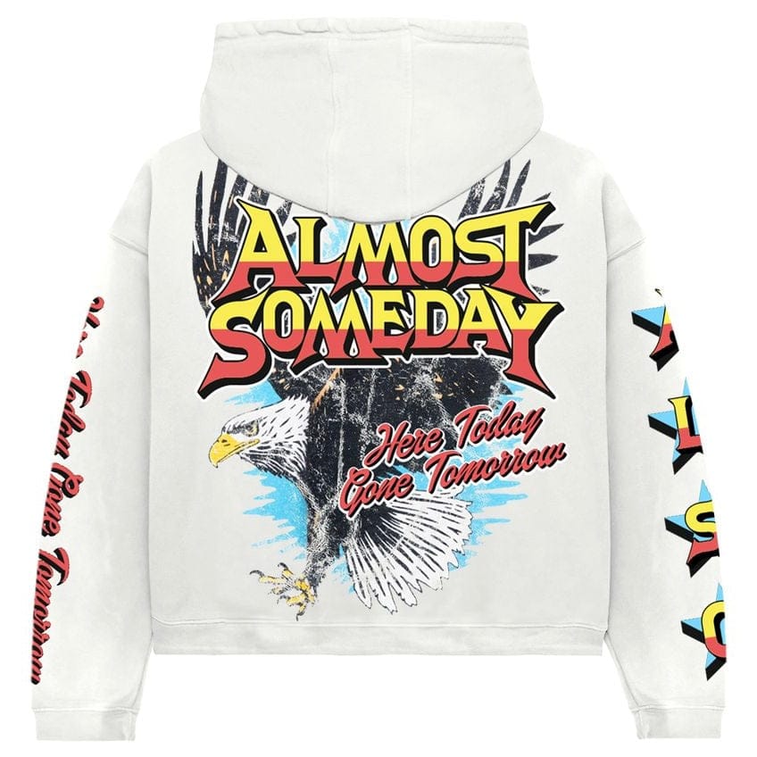 Almost Someday Liberty Zip Up Hoodie (Cream) AS-S26-005 - Image 2