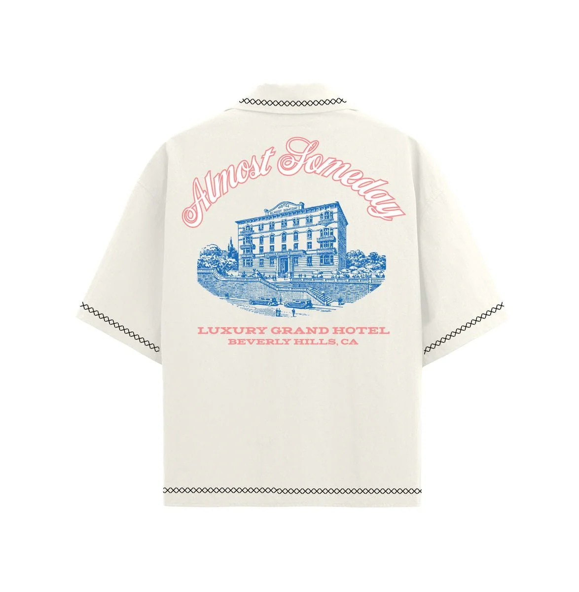 Almost Someday Lux Button Up Shirt (Cream) AS-SUM-016 - Image 2
