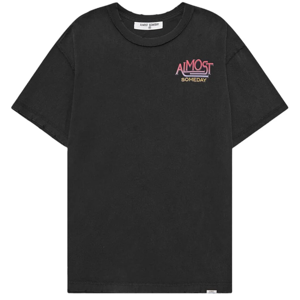 Almost Someday Peace Tee (Vintage Black) C9-6