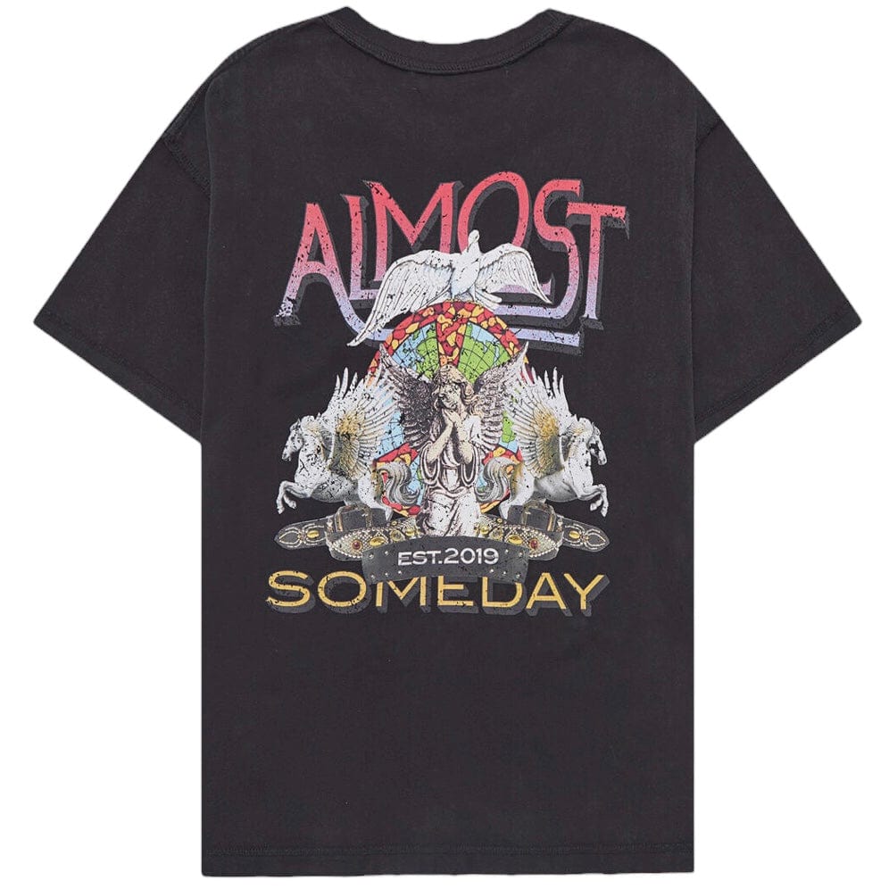 Almost Someday Peace Tee (Vintage Black) C9-6 - Image 2