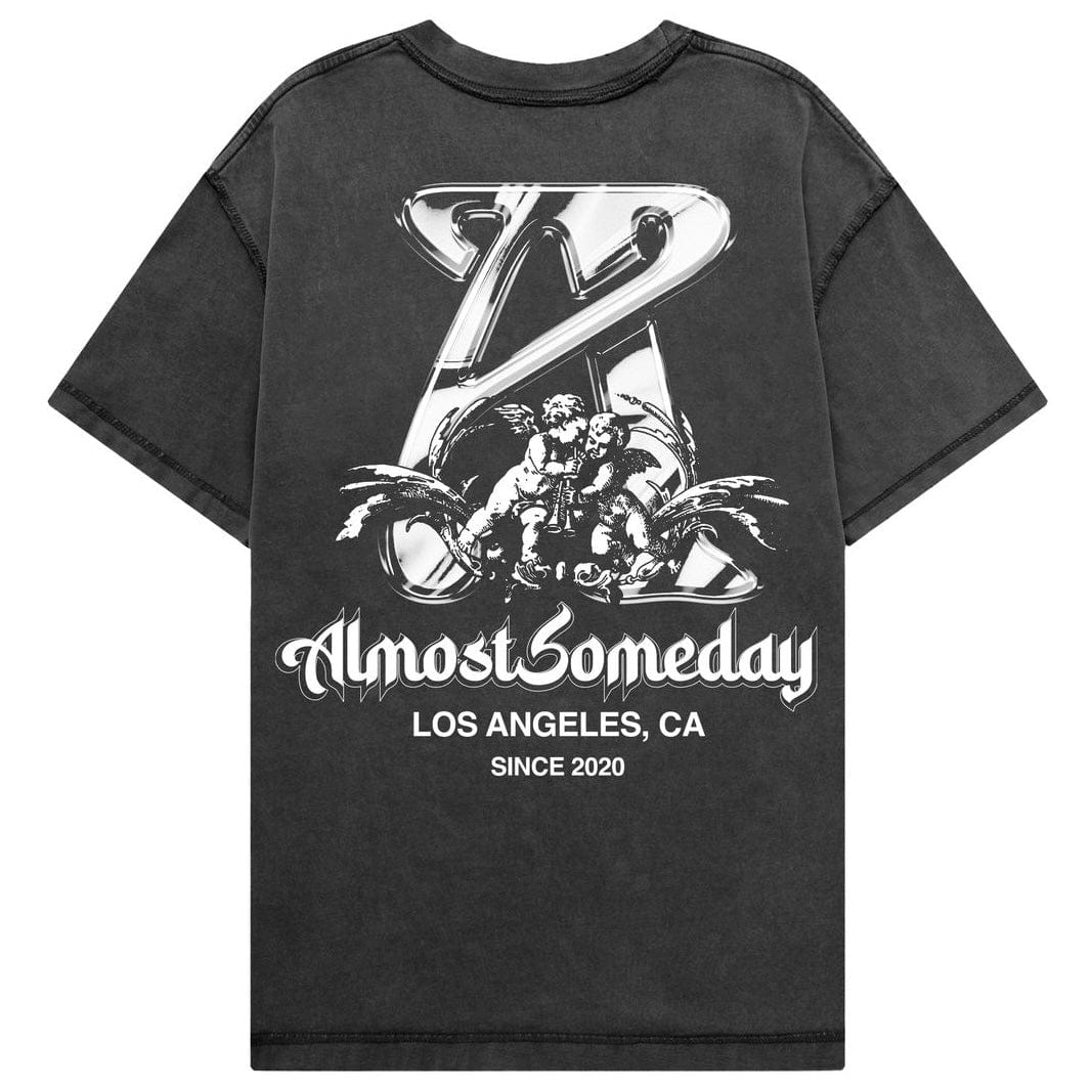 Almost Someday Platinum Tee (Black) AS-SUM-037 - Image 2