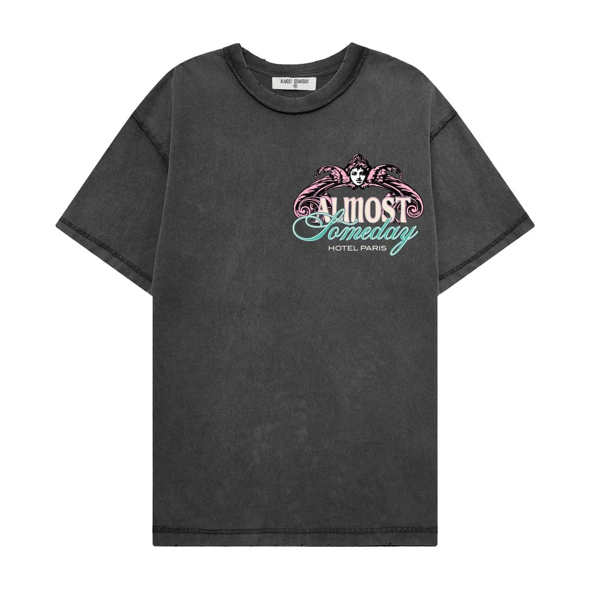 Almost Someday Prague Tee (Black) AS-SUM-025