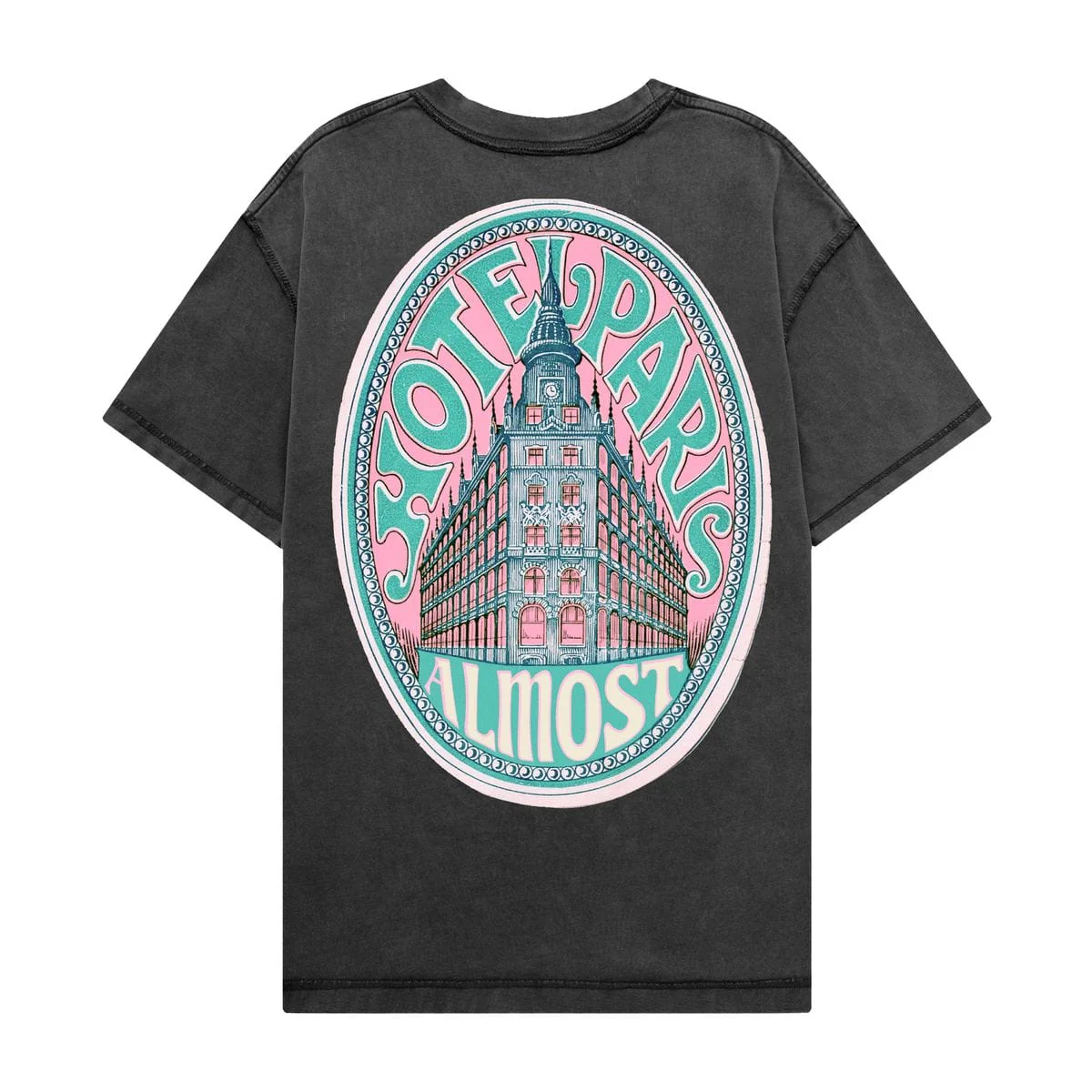 Almost Someday Prague Tee (Black) AS-SUM-025 - Image 2