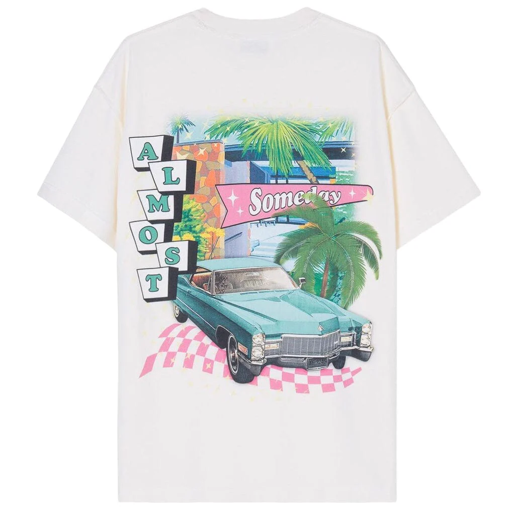 Almost Someday Retro Tee (Cream) AS-W23-TS-RTR - Image 2