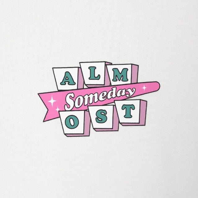 Almost Someday Retro Tee (Cream) AS-W23-TS-RTR - Image 3