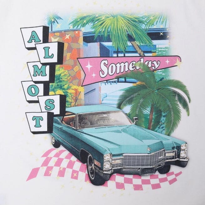 Almost Someday Retro Tee (Cream) AS-W23-TS-RTR - Image 4