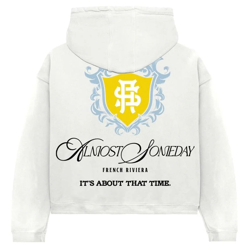 Almost Someday Riviera Hoodie (Cream) AS-S26-075 - Image 2