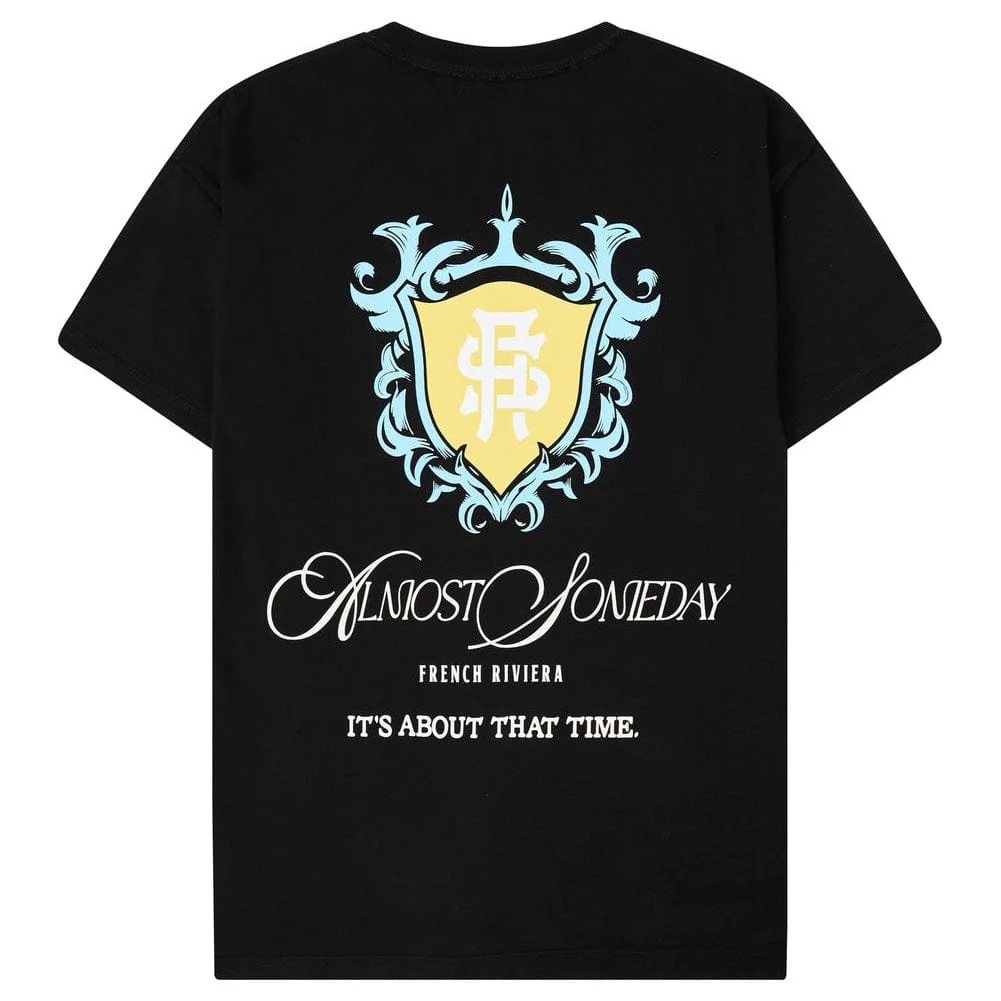 Almost Someday Riviera Tee (Black) AS-S26-074 - Image 2