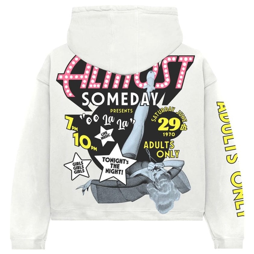 Almost Someday Showgirl Hoodie (Cream) AS-S26-013 - Image 2