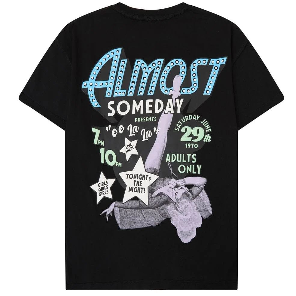 Almost Someday Showgirl Tee (Black) AS-S26-010 - Image 2