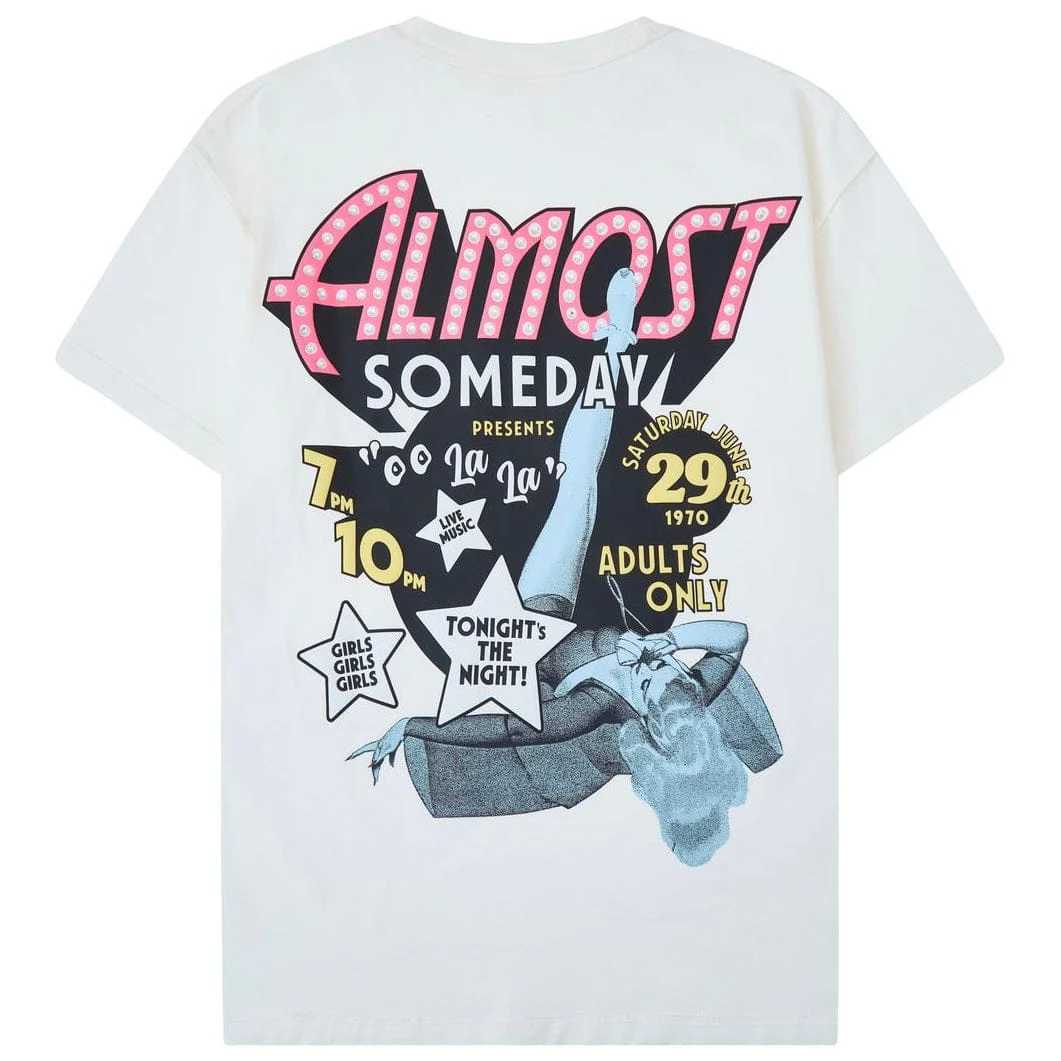 Almost Someday Showgirl Tee (Cream) AS-S26-009 - Image 2