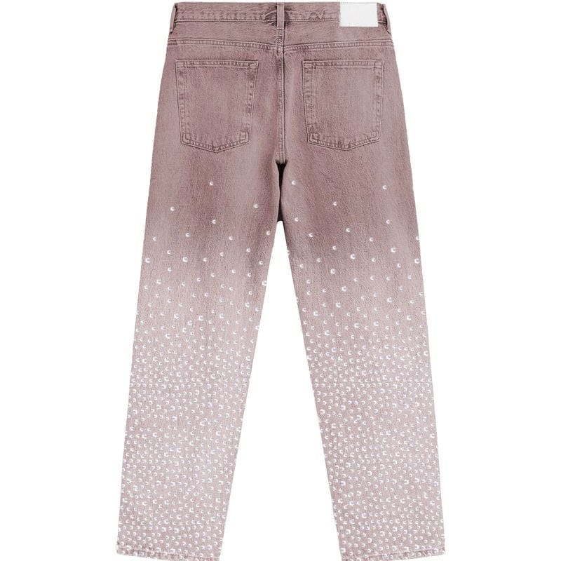 Almost Someday Solomon Rhinestone Denim (Maroon) AS-F25-066 - Image 2