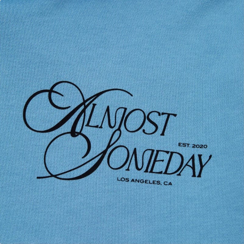 Almost Someday Stairway Hoodie (Baby Blue) C9-94 - Image 3