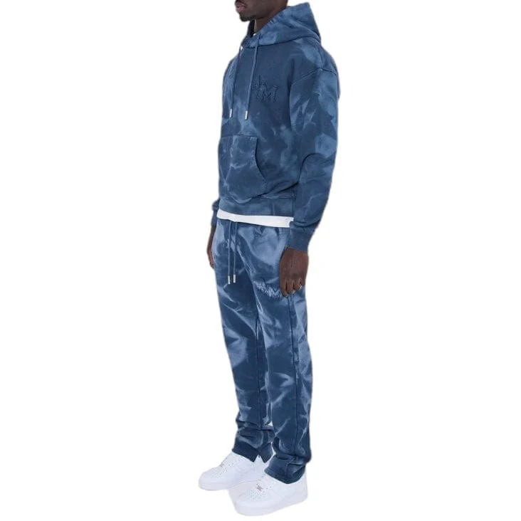 Amicci Rezaro Washed Hoodie (Navy) AM024NAVS - Image 4