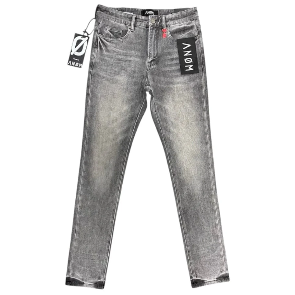Anom 360 Skinny Denim Jean (Gray Wash) ANOM-SK-001