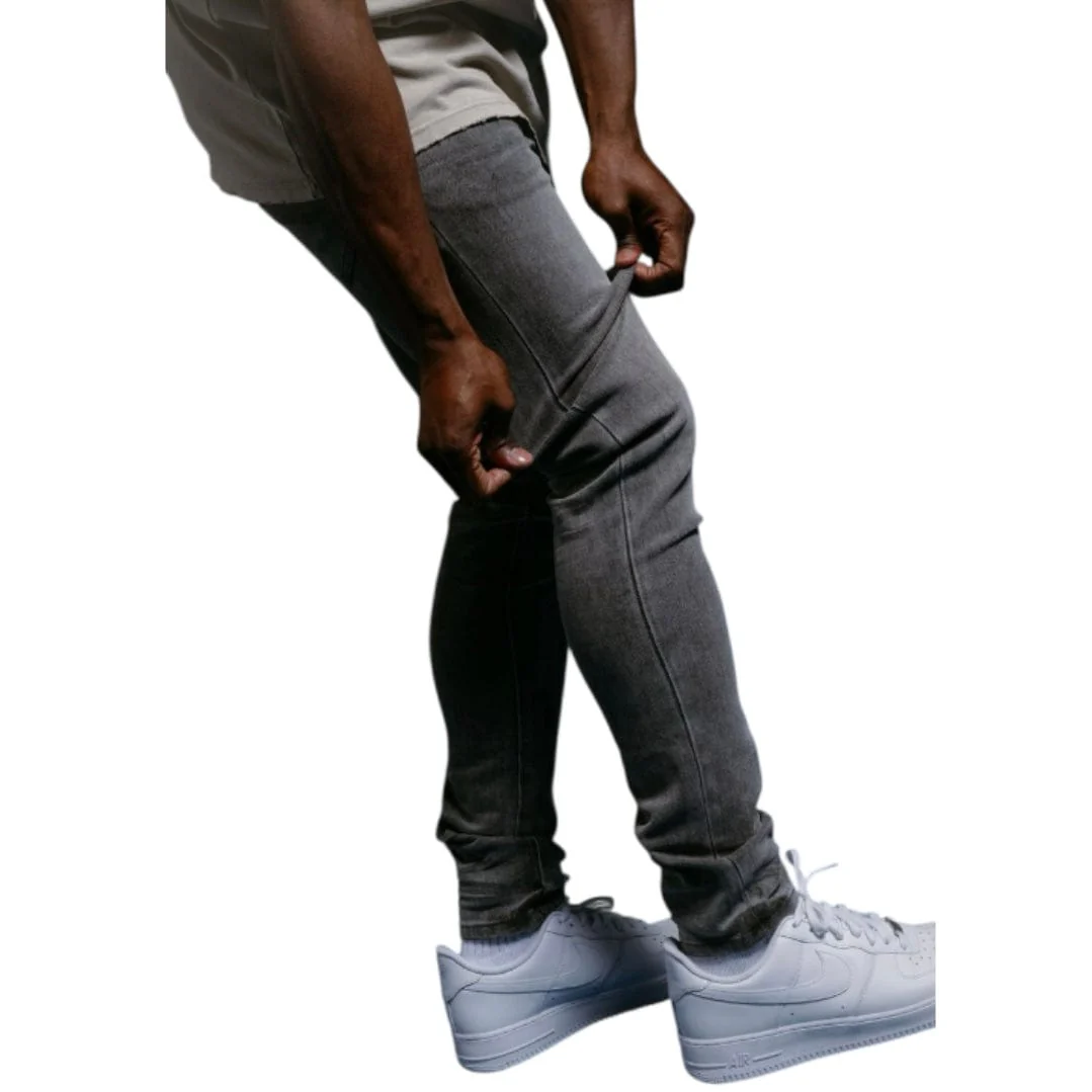 Anom 360 Skinny Denim Jean (Gray Wash) ANOM-SK-001 - Image 3