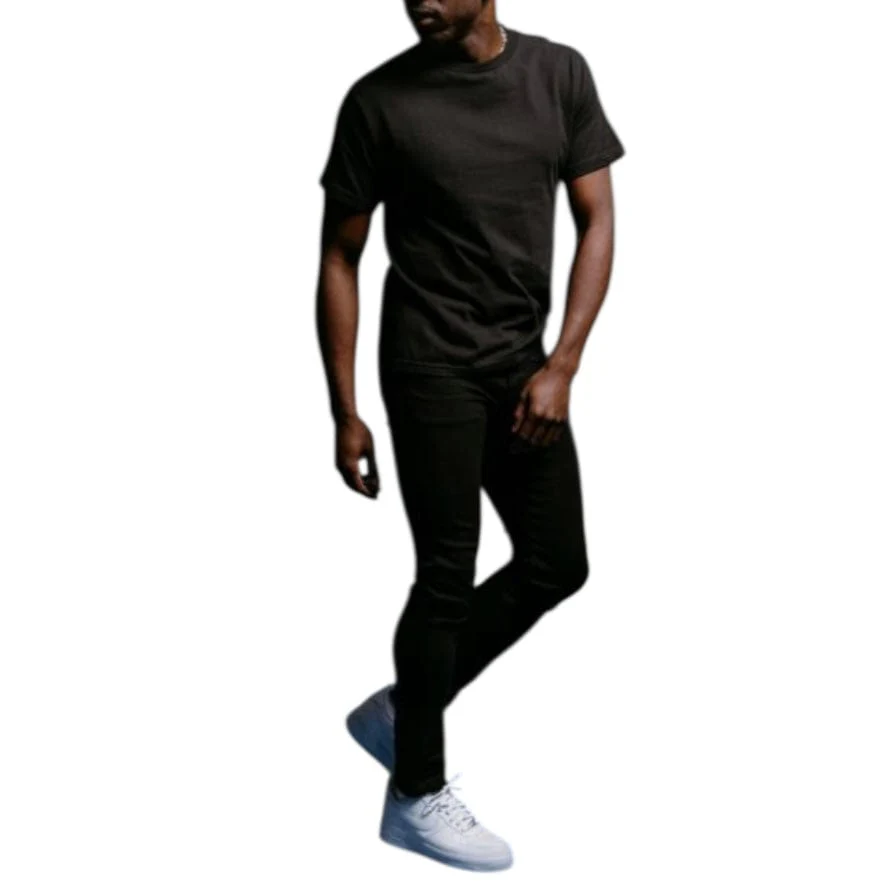 Anom 360 Skinny Denim Jean (Jet Black) ANOM-SK-001 - Image 4