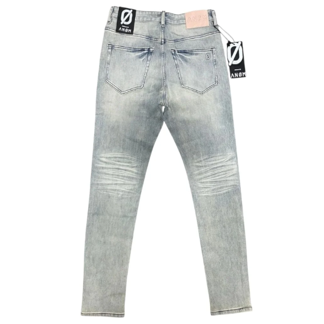 Anom 360 Skinny Denim Jean (Vintage Blue Wash) ANOM-SK-001 - Image 2