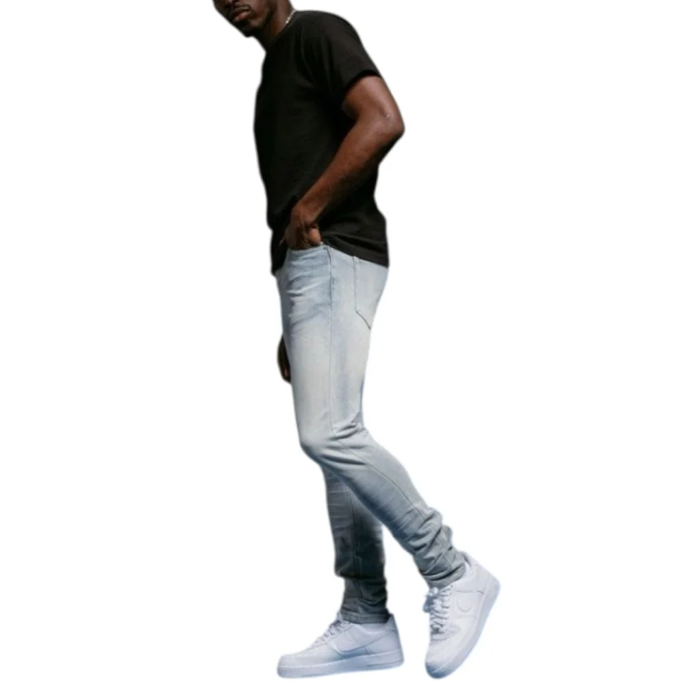 Anom 360 Skinny Denim Jean (Vintage Blue Wash) ANOM-SK-001 - Image 4