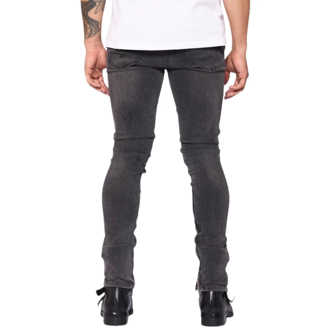 Anom Cutthroat denim Jean (Stone Black) ANM041SK - Image 5