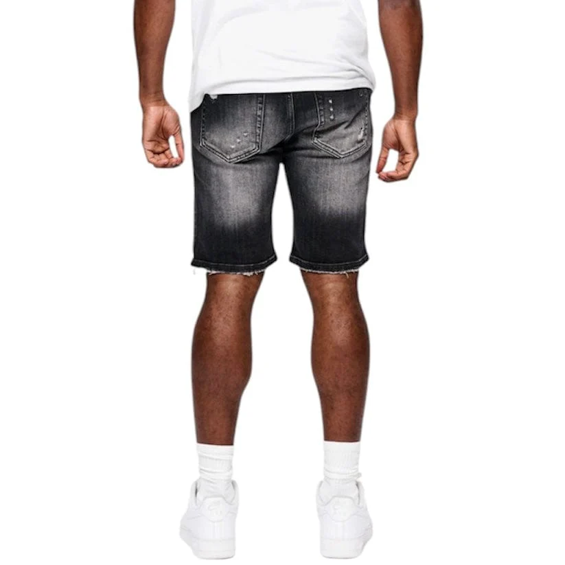 Anom Fever Denim Short (Black Wash) ANM189SH - Image 3