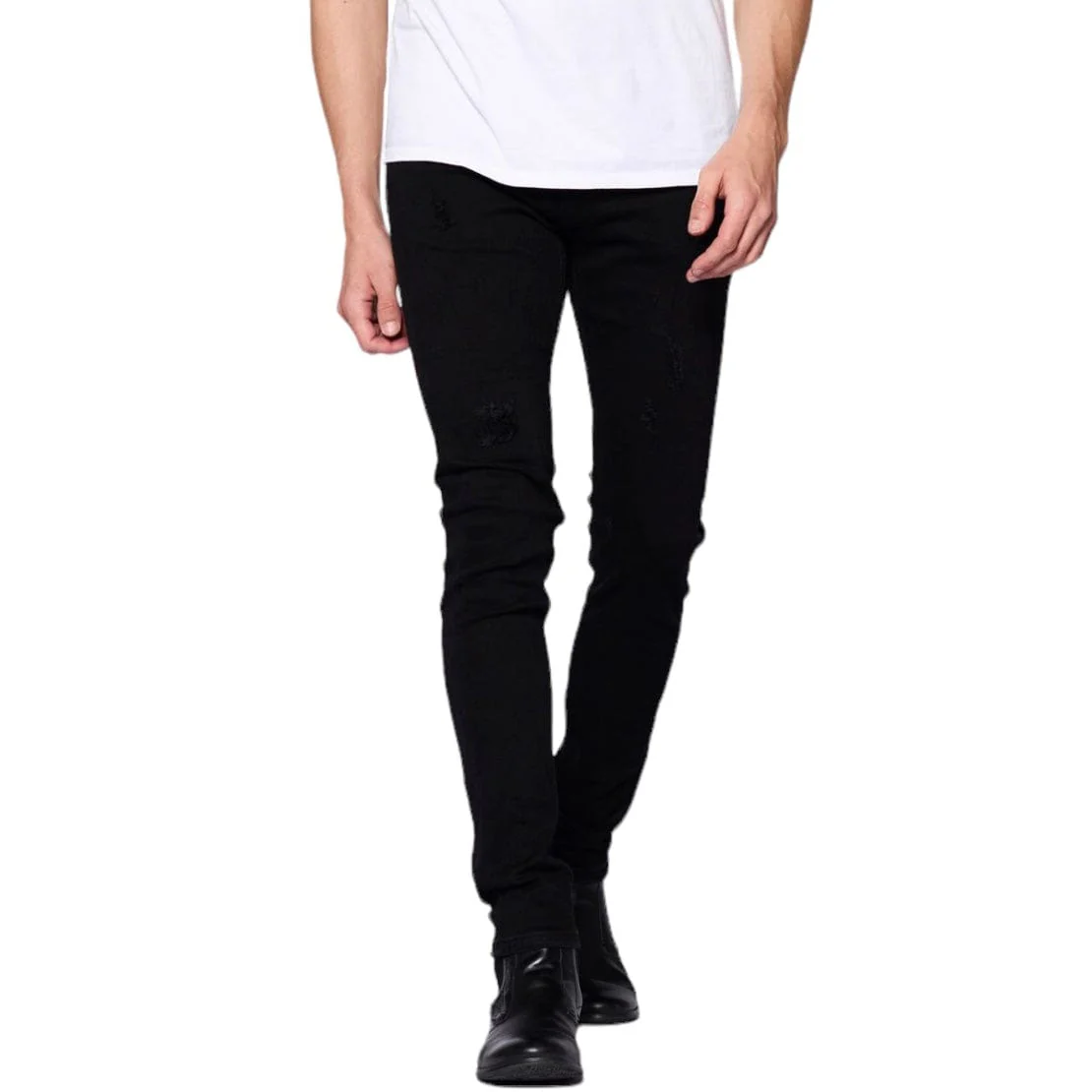 Anom Hippies Jeans (Jet Black) ANM082SK - Image 3