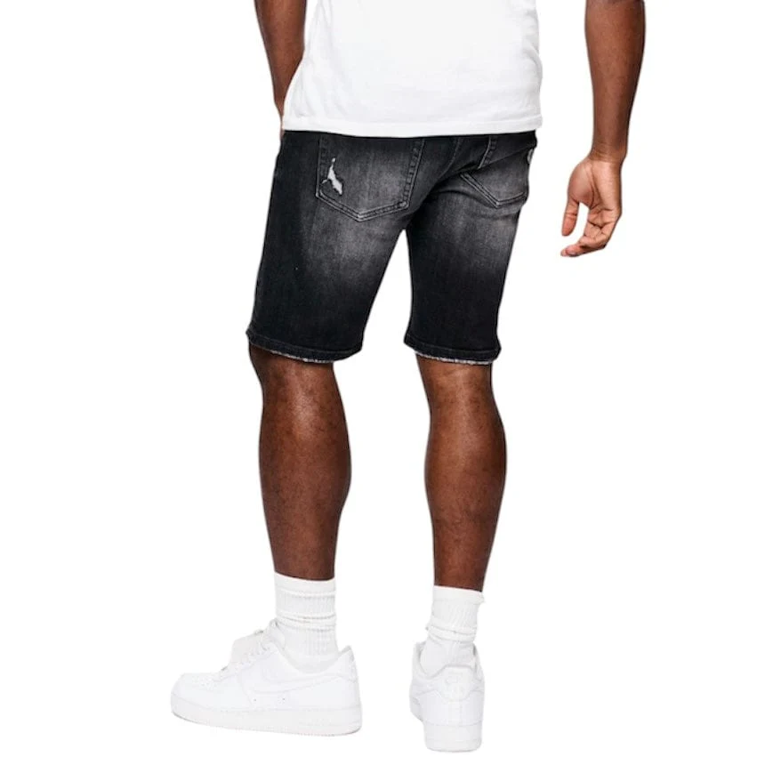 Anom Horizan Denim Short (Black Wash) ANM190SH - Image 4
