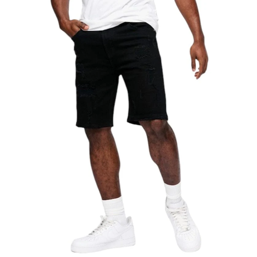 Anom Horizan Denim Short (Jet Black) ANM190SH - Image 2