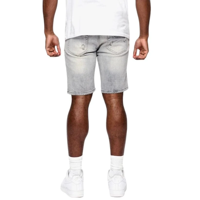 Anom Obisadan Denim Short (Light Gray) ANM193SH - Image 3