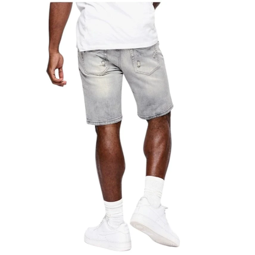 Anom Obisadan Denim Short (Light Gray) ANM193SH - Image 4
