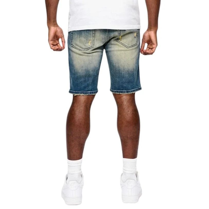 Anom Obisadan Denim Short (Vintage Blue) ANM193SH - Image 3