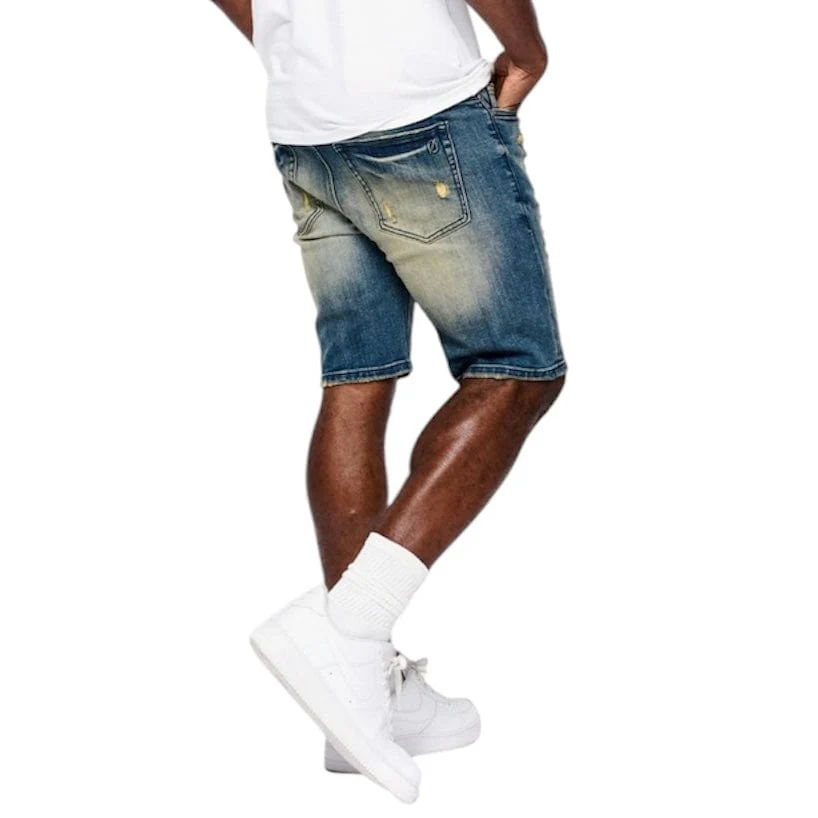 Anom Obisadan Denim Short (Vintage Blue) ANM193SH - Image 4