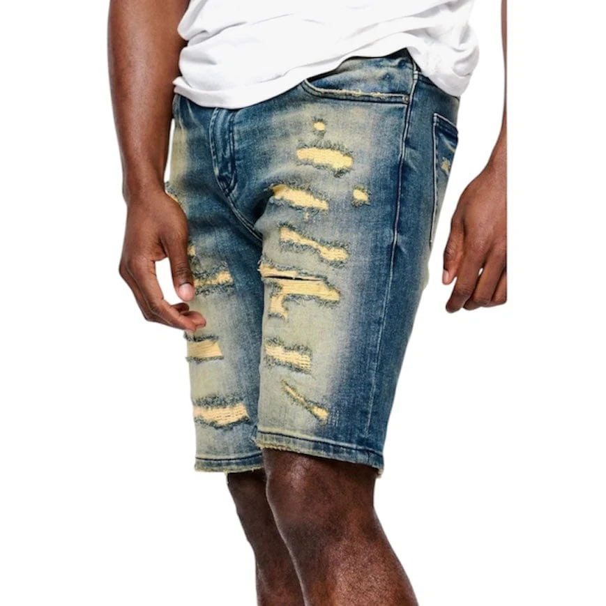 Anom Obisadan Denim Short (Vintage Blue) ANM193SH - Image 5