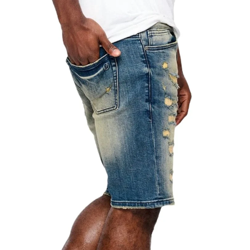 Anom Obisadan Denim Short (Vintage Blue) ANM193SH - Image 6