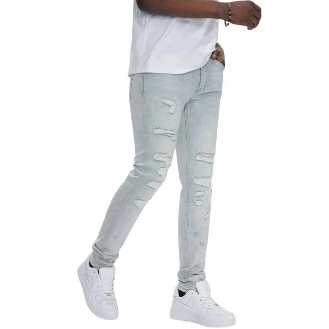 Anom Rip Tide Denim Jean (Ice Blue) ANM200SK - Image 5