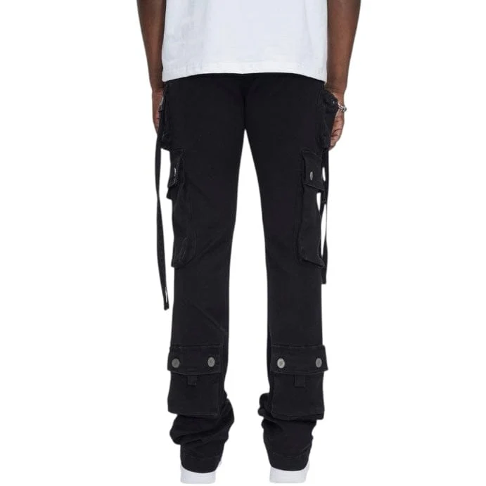 Anom Amula Stacked Denim Jean (Jet Black) ANM219STA - Image 4