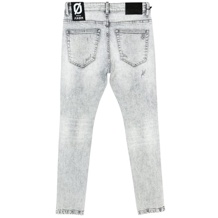 Anom Vanta Denim Jean (Snow Gray Wash) ANM233SF - Image 2